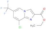 Ethyl 8-chloro-6-(trifluoromethyl)imidazo[1,2-a]pyridine-2-carboxylate