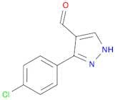 3-(4-Chloro-phenyl)-1h-pyrazole-4-carbaldehyde
