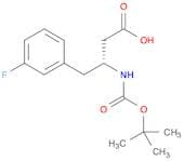 Boc-(r)-3-amino-4-(3-fluorophenyl)-butyric acid