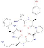(2S)-6-Amino-2-(2-{[(2S)-1-[(2S)-2-[(2S)-2-aminopropanamido]-3-(4-hydroxyphenyl)propanoyl]pyrrolid…