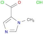 1-Methyl-1h-imidazole-5-carbonyl chloride, HCl