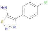 4-(4-Chlorophenyl)-1,2,3-thiadiazol-5-amine