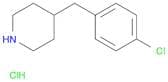 4-(4-Chlorobenzyl)piperidine, HCl