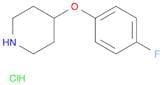 4-(4-Fluorophenoxy)piperidine, HCl