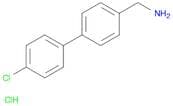 [4-(4-Chlorophenyl)phenyl]methylamine, HCl