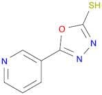 5-(3-Pyridinyl)-1,3,4-oxadiazole-2-thiol