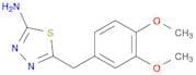 5-(3,4-Dimethoxy-benzyl)-[1,3,4]thiadiazol-2-ylamine