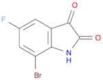7-bromo-5-fluoro-1H-indole-2,3-dione