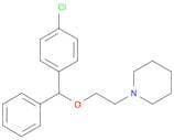 1-(2-((4-Chlorophenyl)(phenyl)methoxy)ethyl)piperidine