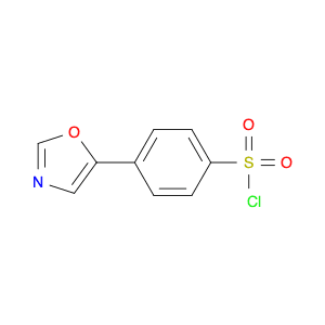 4-(1,3-Oxazol-5-yl)benzenesulfonyl chloride