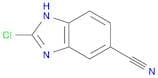 1H-Benzimidazole-5-carbonitrile,2-chloro-(9CI)