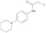 2-Chloro-N-(4-(piperidin-1-yl)phenyl)acetamide