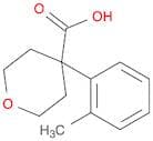 4-(o-Tolyl)tetrahydro-2H-pyran-4-carboxylic acid