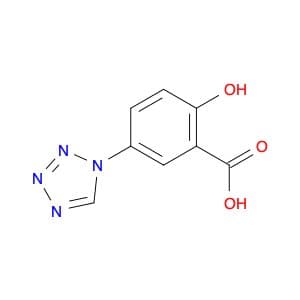 2-hydroxy-5-(1H-tetrazol-1-yl)benzoic acid