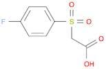 Acetic acid, 2-​[(4-​fluorophenyl)​sulfonyl]​-