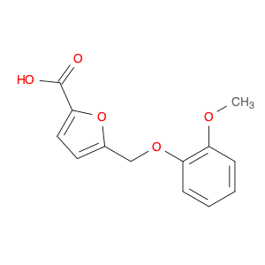 5-((2-Methoxyphenoxy)methyl)furan-2-carboxylic acid