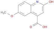 2-Hydroxy-6-methoxyquinoline-4-carboxylic acid