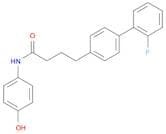 2'-FLUORO-N-(4-HYDROXYPHENYL)-[1,1'-BIPHENYL]-4-BUTANAMIDE