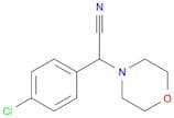 (4-Chloro-phenyl)-morpholin-4-yl-acetonitrile hydrochloride