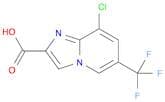 8-Chloro-6-(trifluoromethyl)imidazo[1,2-a]pyridine-2-carboxylic acid
