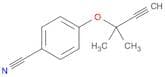 4-[(1,1-Dimethylprop-2-ynyl)oxy]benzonitrile