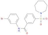 3-(Azepan-1-Ylsulfonyl)-N-(3-Bromophenyl)Benzamide
