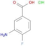 3-Amino-4-fluorobenzoic acid, HCl