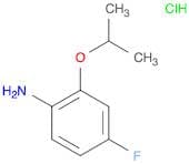 4-Fluoro-2-isopropoxyaniline, HCl