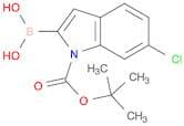 1-(TERT-BUTOXYCARBONYL)-6-CHLORO-1H-INDOL-2-YLBORONIC ACID