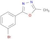 2-(3-Bromophenyl)-5-methyl-1,3,4-oxadiazole