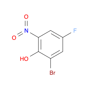 2-Bromo-4-fluoro-6-nitrophenol