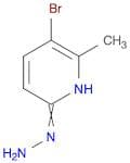 3-Bromo-6-hydrazinyl-2-methylpyridine