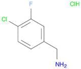 (4-Chloro-3-fluorophenyl)methanamine hydrochloride