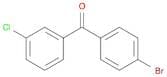 (4-Bromophenyl)(3-chlorophenyl)methanone