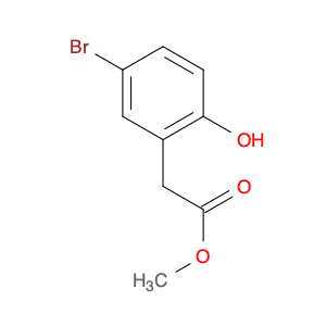 METHYL 2-(5-BROMO-2-HYDROXYPHENYL) ACETATE