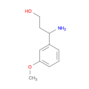 3-AMINO-3-(3-METHOXY-PHENYL)-PROPAN-1-OL