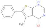 5-methyl-6-phenyl-3H,4H-thieno[2,3-d]pyrimidin-4-one