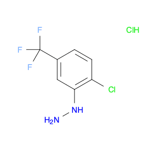 1-[2-CHLORO-5-(TRIFLUOROMETHYL)PHENYL]HYDRAZINE HYDROCHLORIDE