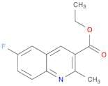 Ethyl 6-fluoro-2-methylquinoline-3-carboxylate