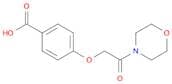 4-(2-Morpholino-2-oxoethoxy)benzoic acid