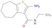 2-Amino-N-ethyl-5,6,7,8-tetrahydro-4H-cyclohepta[b]thiophene-3-carboxamide