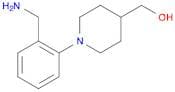 (1-(2-(Aminomethyl)phenyl)piperidin-4-yl)methanol