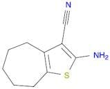 2-Amino-5,6,7,8-tetrahydro-4H-cyclohepta[b]thiophene-3-carbonitrile