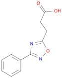 3-(3-phenyl-1,2,4-oxadiazol-5-yl)propanoate
