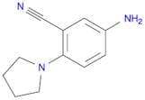 5-Amino-2-(pyrrolidin-1-yl)benzonitrile