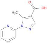 5-Methyl-1-pyridin-2-yl-1h-pyrazole-4-carboxylic acid