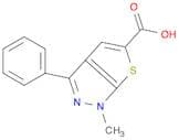 1-Methyl-3-phenyl-1H-thieno[2,3-c]pyrazole-5-carboxylic acid