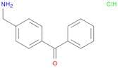Methanone,[4-(aminomethyl)phenyl]phenyl-, hydrochloride (9CI)