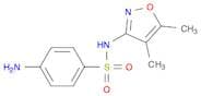 4-Amino-N-(4,5-dimethyl-3-isoxazolyl)benzenesulfonamide