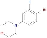4-(4-bromo-3-fluorophenyl)morpholine